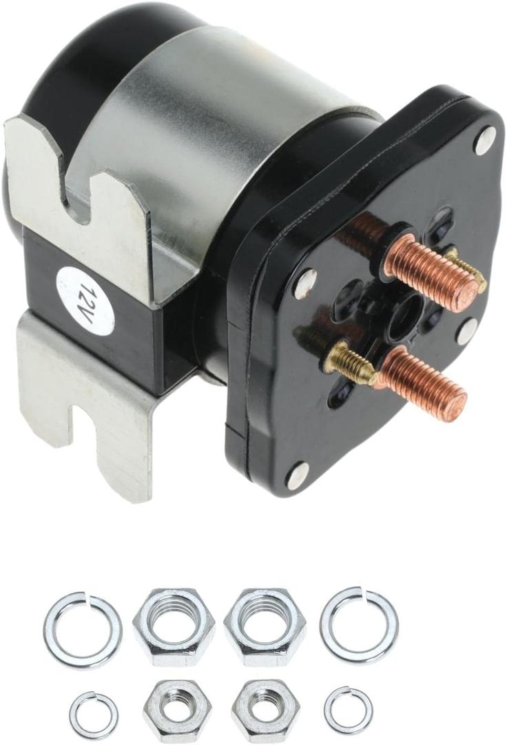 12V DC Starter Solenoid Relay 200A for White Rodgers 586-902 586-105111 for Trombetta 114-1211-020 114-1211-010 114-1211-020-02 4 Terminal Solenoid Replaces SO51221 SBJ4201