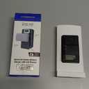 Battery Charger, Camera Battery Charger Plastic Camera Charger with LCD Display for Camera