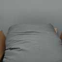 Luxlovery Grey Comforter Set King Men Boys Dark Grey Bedding Set Modern Solid Color Gray Blanket Quilts Cozy Soft Durable Grey Comforter for Women Men King Bed