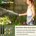 Home High-Pressure Car Wash Water Gun with Booster Nozzle, 2026 New Jet Nozzle Power Washer for Garden Hose, Water Hose Nozzle for Car Washing, Patio Cleaning, Watering