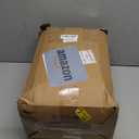 MIULEE 100% Blackout Linen Curtains for Bedroom, Beige Solid Luxury Decor Thermal Insulation Room Darkening Drapes for Living Room Nursery Back Tab Rod Pocket 42 x 84 Inches, 2 Panels