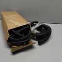 Sasylvia 1/4, 3/8, 1/2, 3/4'' X 10 ft Split Wire Loom Cord Protector Tubing Split Conduit Protector Tubing Convoluted Tube Flexible Electrical Wire Cover Protective Sleeves(Black)