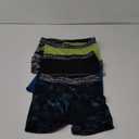 Hanes Boys' Big Performance Tween Boxer Brief Pack, X-Temp Mesh Stretch Underwear, Black, 6-Pack (Medium)