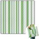 2 in 1 Tote Picnic Blanket Waterproof Outdoor Camping Mat,Large Capacity Beach Blanket 80''x80'' 7Layers Easy to Foldable and Carry.