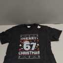 6 7 Six Seven Kids Gen Z Alpha Meme Slang Holiday Christmas Ugly T-Shirt, Kids Size 9-10 Years