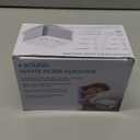 Big Red Rooster Sound Machine - 6 Sleep Sounds - Portable White Noise Machine for Office Privacy & Adult Sleeping - Compact Travel or Home - Dual Power Options - White