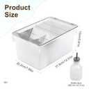 Lab Mouse Cage, Laboratory Rat Rodent Breeding Cage, Small Animal Cage, Mouse Breeding & Weaning Cage (M)