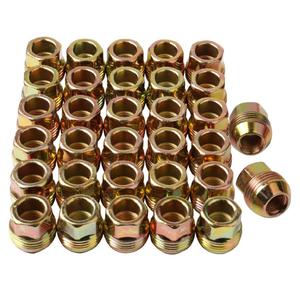 Set of 32, 14mmx1.5 OEM Factory 8 Lug Wheel Nuts Replacement for Sliverado Sierra 2500HD 3500HD Yukon Avalanche Suburban Express 2500 C2500 K2500 M14x1.5 Studs with 8 Lug Wheel