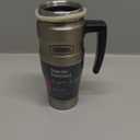 THERMOS Stainless King Vacuum-Insulated Travel Mug with Handle - 16oz, Matte Steel - Thermos Tumbler for Hot & Cold Drinks - Leak-Proof & Sweat-Proof Stainless Steel Coffee Mug with Lid for Commuting