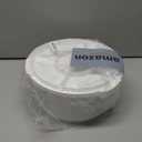 Large 10 Inch Cake Carrier Keeper Stand with Handles and Lids Container for Transport Cake Holder Tray with Cover Round Cupcake Storage Kitchen Cooking Box (White)