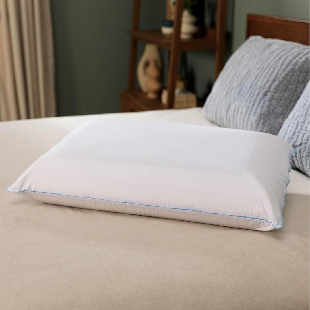 Tempur-Pedic TEMPUR-Cloud Dual Cooling Pillow, Queen, White (Queen)