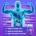 Berberine Gummies 1500mg  High Potency Berberine Supplement with Ceylon Cinnamon and Milk Thistle  Supports Glucose Metabolism & Natural Liver Function  Vegan, Sugar-Free, Non-GMO  60 Count