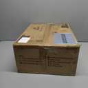 LEDIARY 23" Caged Ceiling Fan with Light, Large Flush Mount, App&Remote Control, Low Profile Bladeless Fan Light Fixture 6 Speed, Reversible and Quiet Motor-White Gold