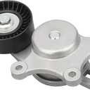 38485 Belt Tensioner w/Pulley Assembly for Ford Edge/Explorer/Flex/Fusion/Police Interceptor/Taurus/Taurus X; for Lincoln MKS, MKT, MKX, MKZ; Mazda 6, CX-9; for Mercury Sable; 3.5L/3.7L