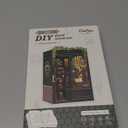 CUTEBEE Book Nook Kit - DIY Miniature House Kit for Adults, Teens and Beginners, Dollhouse Booknook Library Tiny House Bookshelf Decor 3D Wooden Puzzle, Gifts for Family, Friends (Owl Bookstore)