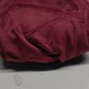 PrinceDeco Velvet Couch Covers for Sofa Soft 4 Pieces Couch Covers for 3 Cushion Couch Sofa Pet Friendly Furniture Protector with Non Slip Elastic Bottom Width Up to 90 Inch(Large, Burgundy)