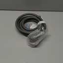 10 ft 3 Prong Dryer Cord, 30Amp 10 Gauge Dryer Power Cord Replacement, Pure Copper 3-Wire Dryer Cord with NEMA 10-30P Plug and O-Ring Terminals, 250V 7500W, ETL Listed, Gray STW