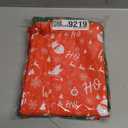 10 PCS Christmas Drawstring Gift Bags with Tags, Xmas Gift Bags Assorted Sizes Bulk, Large Medium Small Holiday Gift Bag Cotton Fabric Gifts Wrapping Bag for Christmas Presents Party Favor Goody Sack (Colorful Pack)