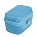 2 x Hermitshell Travel Case for BEAUTURAL Fabric Shaver and Lint Remover Sweater Defuzzer (Only Case)(Blue)