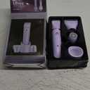 Ufree Bikini Trimmer Electric Razors for Women, Rechargeable Pubic Body Hair Trimmer Electric Shaver for Legs Body Hair, Bikini Shaver IPX7 Waterproof, Gifts for Women, Purple