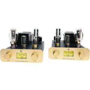 300B Monoblock Tube Amplifier Pair Class A Single-Ended Hand-Wired 12Wx2