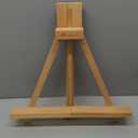 Miratuso Painting Easel, Folding Wooden Tabletop Easel Stand Holds Highest to 22" Canvas, Portable Desktop Easel Suitable for Artists, Beginners, Students
