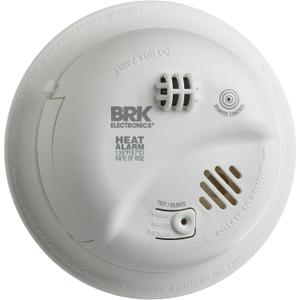First Alert Hardwired Heat Alarm with Battery Backup, BRK Brands HD6135FB
