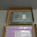 DOSTATNI School Years Organizer Kit K-12 School Years Memory Keeper with 15 Hanging File Folders Plastic 4 different Labels Memory Keepsake Box for kids Storage Pictures File Keeper (Green)