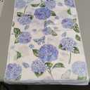 Spring Florals Linen Table Runner Colorful Plant Dining Room Tablecloth For Kitchen Wedding Party Table Decoration, 24x14