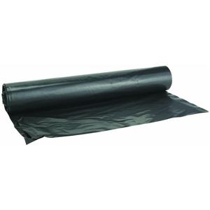 625918 Construction Plastic Sheeting 10' Width X 100' Length X 4 mil Thick, Black, 1 Count