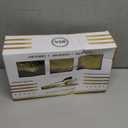 N9R 300PCS Gold Plastic Silverware, Heavy Duty Gold Plastic Cutlery Set Disposable Flatware Dinnerware, 100 Forks, 100 Spoons, 100 Knives, Perfect for Party, Wedding and Daily Use