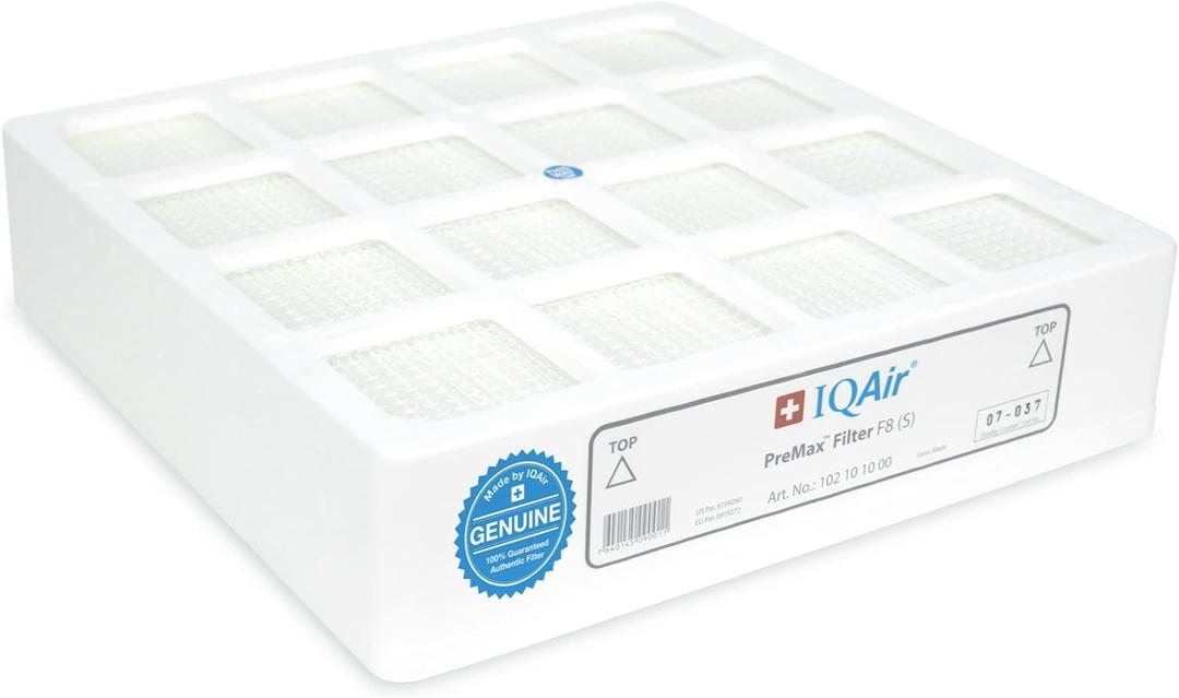 IQAir PreMax Prefilter - Genuine Replacement Air Filter For IQAir HealthPro Series - Controls Coarse and Fine Particles - Dust, Mold Spores, and Powder - Swiss Made Filters For Air Purifiers (1 Count (Pack of 1))