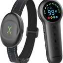 Dog Shock Collar with Soft Neoprene Padded - 4 Training Modes E Collar with 1600FT Remote Control for 5120 lbs Large Medium Small Dogs, IPX7 Waterproof, Black