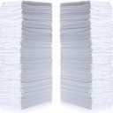 Simpli-Magic Cotton Shop Towels 14"x12" (145 Pack)  Reusable Cleaning Shop Rags for Automobiles, Industries, Garage and Homes (White)