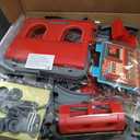 Wdmiya Train Sets for Toddlers, 66 Pcs Trains Toy with Battery Operated & Tracks (Magnetic Connection), Compatible with Thomas, Brio, Christmas Toy Gifts for 3 4 5 6 7 8 Years Old (Fire Engines)