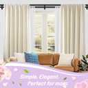 KAMANINA 1 Inch Double Curtain Rods 66 to 120 Inches (5.5-10 Feet) Telescoping Heavy Duty Drapery Rod for Windows 54 to 115 with Twisted Cage Finials, Black