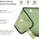 Flexible Neck Ice Pack Wrap, Soft Gel Ice Pack for Neck Pain Relief, Hands-Free Cervical Recovery (8" x 23") - Green