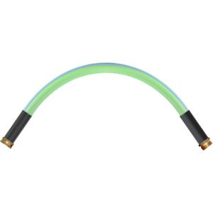 Atlantic Heavy Duty Garden Hose 2 ft x 5/8 Inch Green Color, Short Connection Leader Hose with Male-Female Connectors (2 Feet)