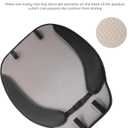 Automotive Seat Cushions, Car Accessories Breathable Car Seat Cover, Universal Anti-Slip Drivers Seats Covers Protector with Storage Pocket, Vehicle Interior Accessories, Fits SUV Truck (Black)