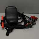 Kid's Bike seat Front Child Carrier Bike Chair for Bicycle Kids seat for Children 2~4 Years,Weight 55 lbs (front mounted black)