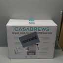 CASABREWS 3700 Essential Espresso Machine 20 Bar, Stainless Steel Cappuccino & Latte Machine with Steam Frother for Home, 43.9oz Water Tank, Coffee Gift for Women & Men, Silver