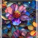 for iPhone 17 Pro Case, Wireless Charging Compatible,Dual-Layer Protection with Cute Wildflower Design, Soft Silicone + Hard Shell, Chic Phone Cover for Women - Vibrant Defined Blossoms