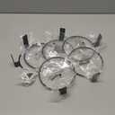 6 Pack 6 Inch Wall Flower Pot Holder Ring Plant Hanger, Metal Planter Hooks Wall Mounted Bracket Heavy Duty for Outdoor Indoor