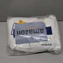 Duvet Cover Queen Size Set - Extra Soft Queen Duvet Cover 90" x 90" with 2 Pillow Shams - Hotel Luxury, Easy Care & Fade Free with Zipper Closures and Ties - Comfy, Cozy & Breathable (Antique White)