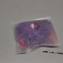 Lilosy Sexy Underwire Floral Lace Sheer Lingerie Set for Women See Through Bra and Panty 2 Piece (Large, Purple)