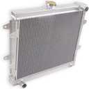 OHOB-Cool Full Aluminum Radiator Replacement for 1984-1995 86 87 88 Toyota Pickup 4Runner SR5 DLX 22R 22RE 2.4L L4 Manual
