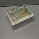 Jigsaw Puzzles for Adults, 2 Pack 1000 Pieces Ocean Park Dinosaur Park Puzzle, Cartoon Painting Challenging Puzzles for Family Activity Game Nights Gifts Fidget Stress Relief