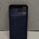 ESR Silicone Case for iPhone 17 Pro Max, Built-in Camera Stash Stand Compatible with MagSafe, Military-Grade Drop Protection Magnetic Phone Case for iPhone 17 Pro Max, Cloud Series, Navy Blue