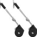 Lid Stay 105 Degree Open with Soft Close, Lid Support for Toy Box and Upward Top-Opening Flap Doors, Easy to Install (Pack of 2)