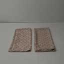 MIULEE Pack of 2 Decorative Burlap Linen Christmas Throw Pillow Covers Modern Farmhouse Pillowcases Rustic Woven Textured Cushion Cover for Sofa Couch Bed 18x18 Inch Beige